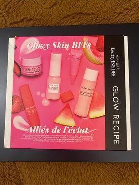 Glow Recipe Glowy Skin BFFs 5 piece Sephora beauty insider travel kit NIB